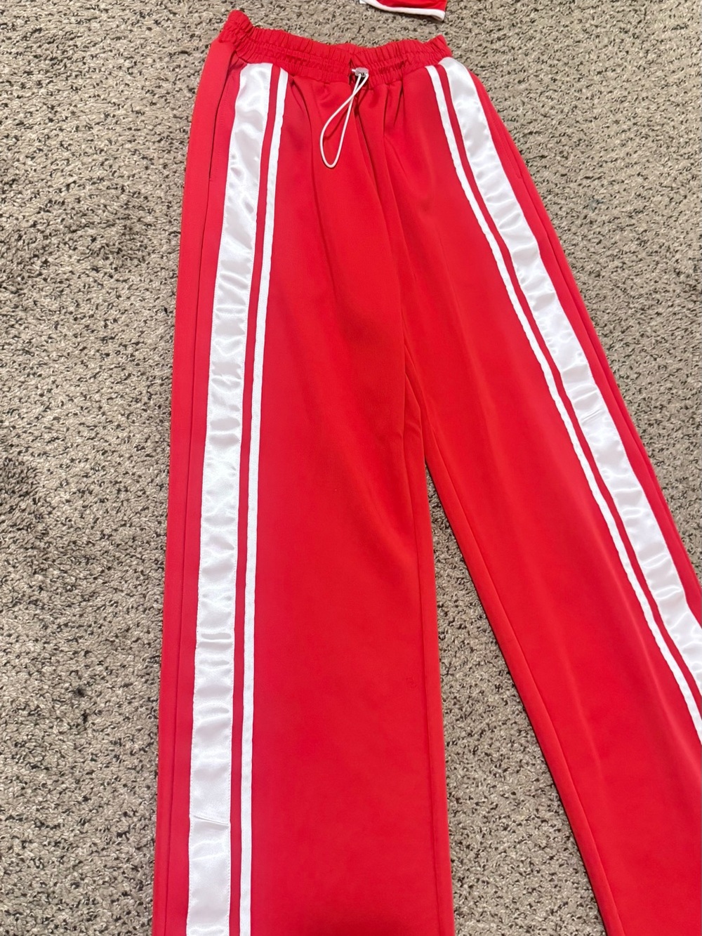 Red Track Pants Set - Picture 4 of 4